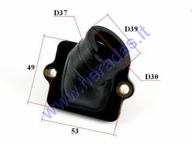 CARBURETOR INTAKE MANIFOLD FOR SCOOTER 125-180cc FITS APRILIA SR, GILERA RUNNER, TYPHOON, PIAGGIO/VESPA HEXAGON, SKIPPER 125/180 1994-2002