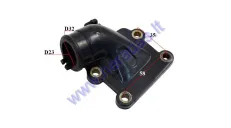 Carburetor intake manifold for scooter 1PE40 Minarelli Vertical 2T MBK Booster 50-80cc