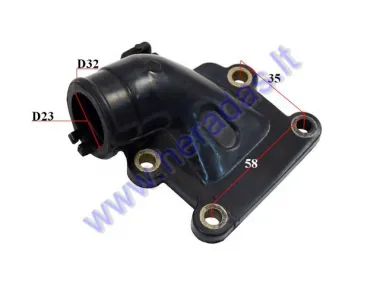 Carburetor intake manifold for scooter 1PE40 Minarelli Vertical 2T MBK Booster 50-80cc