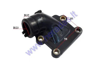 Carburetor intake manifold for scooter 1PE40 Minarelli Vertical 2T MBK Booster 50-80cc