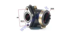 Carburetor intake manifold for scooter D22