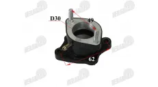 Kolektorius karbiuratoriaus su vakum. d30 keturračio motociklo