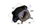 Carburetor intake manifold with vacuum D29 for quad bike