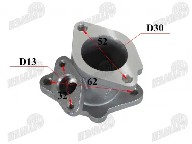 Kolektorius motociklo GT125 YESON