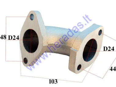 Intake manifold for motorcycle 110-125cc