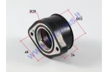 Intake manifold for motorcycle 110-125cc