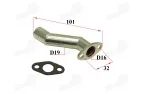 Collector for motorized bicycle