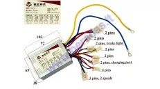Kontroleris  YK31C 3 greičių  tinka  visiems 500-800W 36V elektrininiams  keturračiams  motociklamHUNTER , COBRA , MX800 , RACER , GEPARD , TIGER analogas 
