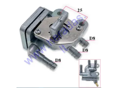 Kranelis kuro motociklo 2UJ-24500-00 Yamaha Virago 125-250cc