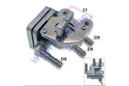 FUEL TAP (PETCOCK) FOR MOTOCYCLE 2UJ-24500-00 Yamaha Virago 125-250cc