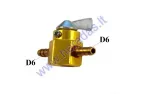 Kranelis kuro motociklo, keturračio, motorolerio, motorinio dviračio universalus 6mm