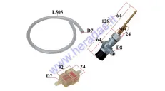 FUEL TAP (PETCOCK) set for scooter Romet/WSK/WFM