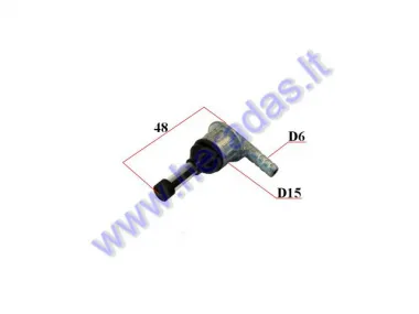 Oil tap (valve) push in Piaggio,Gilera 50-200cc 2T AC/LC