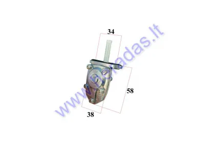 Fuel tap (petcock) with filter for scooter Piaggio,Malaguti,Gilera