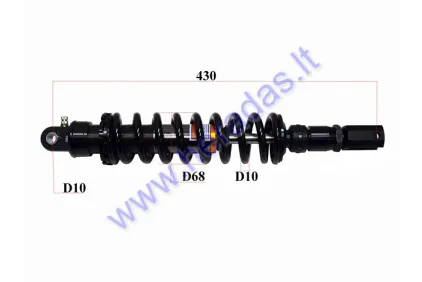 Rear shock absorber for motorcycle L430