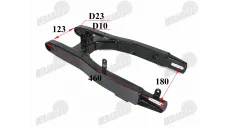 REAR SWING ARM FOR CROSS MOTORCYCLE 110-125cc, 12-14 INCHES