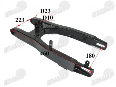 REAR SWING ARM FOR CROSS MOTORCYCLE 110-125cc, 12-14 INCHES