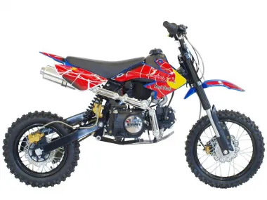 Krosinis-enduro motociklas  APPOLO 125 cc  14/12 colių ratai aušinamas oru