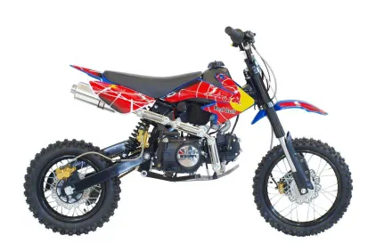 Motocross-enduro motorcycle APPOLO 125 cc  14/12 inch wheels air-cooled