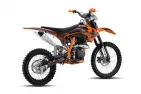 Krosinis-enduro motociklas BTS 150cc ORANGE 19/16 ratai aušinamas oru el. starteris mechaninė sankaba 5 bėgiai, priekinis žibintas