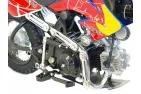 Krosinis-enduro motociklas BULL 50 cc   10 colių ratai su elektriniu starteriu