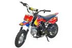 Krosinis-enduro motociklas BULL 50 cc   10 colių ratai su elektriniu starteriu