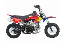 Krosinis-enduro motociklas BULL 50 cc   10 colių ratai su elektriniu starteriu