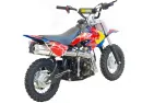 Krosinis-enduro motociklas BULL 50 cc   10 colių ratai su elektriniu starteriu