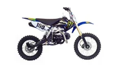 Motocross-enduro motorcycle ORION 125 cc  17/14 wheels air-cooled