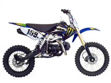 Motocross-enduro motorcycle ORION 125 cc  17/14 wheels air-cooled