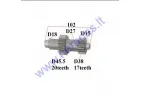 Gearbox shafts for ATV quad bike Shineray, Kinroad full 200cc 250cc
