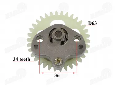 Krumpliaratinis tepalo siurblys 125cc YAMAHA YBR125