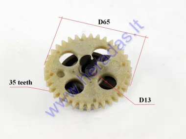 Oil pump with drive gear for 250cc ATV