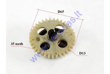 Oil pump with drive gear for 250cc ATV