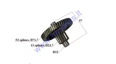 Gear for scooter 50cc D72