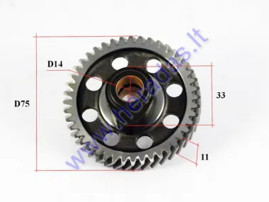 Camshaft gear for quad bike 250cc