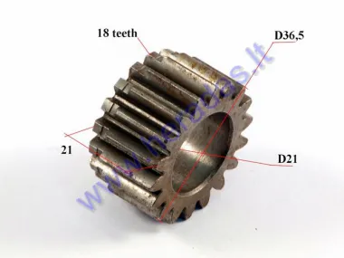 Gear of clutch assembly for 110cc ATV quad bike