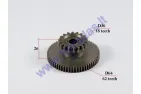 Starter gear for ATV quad bike 18/62