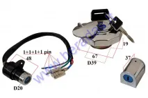 FUEL TANK CAP FOR MOPED Alpha 50cc