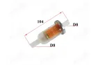 FUEL FILTER 8MM UNIVERSAL HONDA KAWASAKI YAMAHA SUZUKI