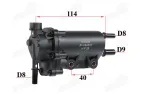 Kuro siurblys motociklo 50cc tinka RUBI50
