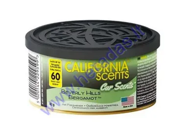 CALIFORNIA SCENTS AIR FRESHENER "BEVERLY HILLS BERGAMOT" 42G