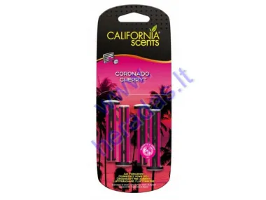 CALIFORNIA SCENTS AIR FRESHENER "CORONADO CHERRY "