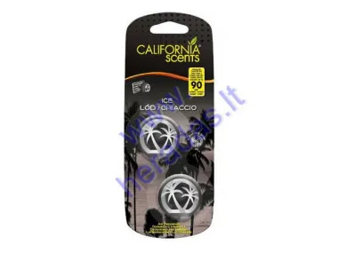 CALIFORNIA SCENTS AIR FRESHENER "ICE " 2x3ML