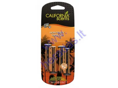 CALIFORNIA SCENTS AIR FRESHENER "MONTEREY VANILLA "