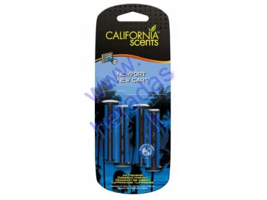 CALIFORNIA SCENTS AIR FRESHENER "NEWPORT NEW CAR "