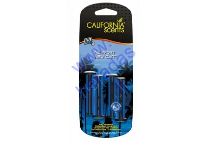 CALIFORNIA SCENTS AIR FRESHENER "NEWPORT NEW CAR "