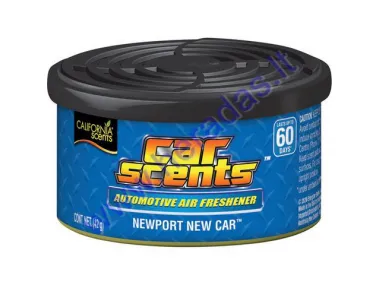 CALIFORNIA SCENTS AIR FRESHENER NEWPORT NEW CAR 42G