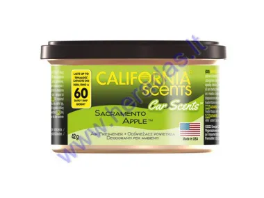 CALIFORNIA SCENTS AIR FRESHENER "SACRAMENTO APPLE" 42G