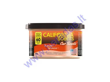 CALIFORNIA SCENTS AIR FRESHENER "SUNSET WOODS" 42G